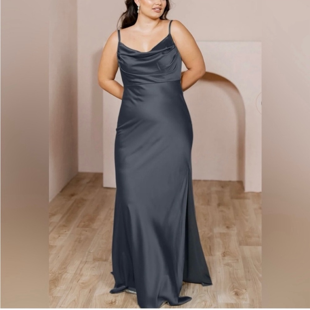 Revelry Skye Satin Dress